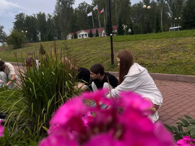 Тин-лиговцы в экологическом десанте