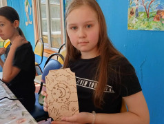 Когда рисунок становится огнём: выжигание на нашем кружке!