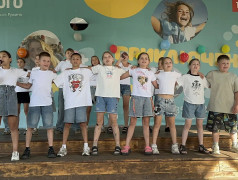 &laquo;Мы &mdash; дети РЖД&raquo;: в лагере  прошёл  яркий концерт