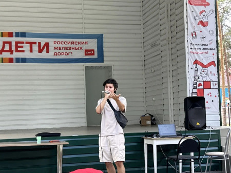 В лагере «Ракета» прошёл крутой мастер‑класс по битбоксу — и вёл его сам Антон Гладышев!