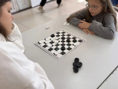 Чемпионат по шашкам в Юном железнодорожнике