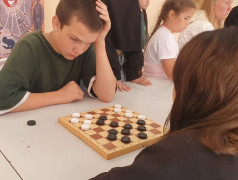 Чемпионат по шашкам в Юном железнодорожнике