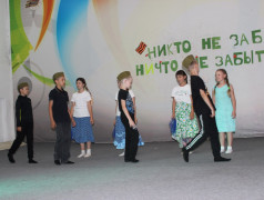 Девятый день смены в лагере "Салют" подошёл к концу — он был посвящён Дню единых действий (ДЕД)!
