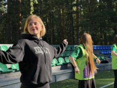  Утренняя зарядка в &laquo;Маяке&raquo;&nbsp;приуроченная ко дню физкультурника&mdash;&nbsp;с настоящими чемпионами! 