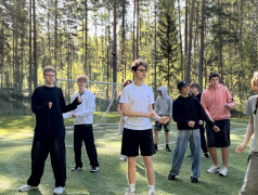  Утренняя зарядка в &laquo;Маяке&raquo;&nbsp;приуроченная ко дню физкультурника&mdash;&nbsp;с настоящими чемпионами! 