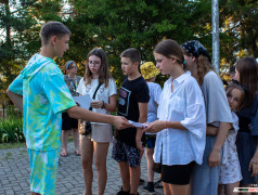 В ДОЛ «Экспресс» (пос. Кабардинка) прошёл квест, посвящённый российскому движению детей и молодёжи