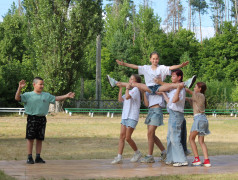  В лагере &laquo;Ракета&raquo; открылась Спартакиада!