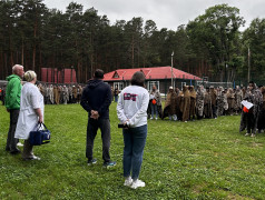 Второй день в лагере «Дружба»