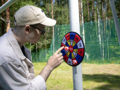 Дети всего нашего лагеря поучаствовали в турнире «Невероятные рекорды Маяка»