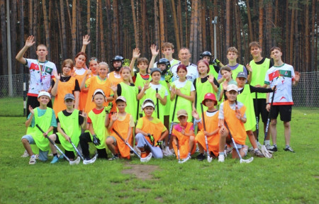 Соревнования по флорболу!