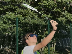 Турнир по бадминтону в лагере &laquo;Дружба&raquo;: скорость, реакция и азарт!