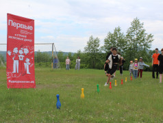 Первые в лагере!
