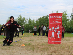 Первые в лагере!