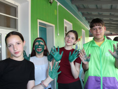 Первые в лагере!