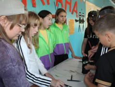 Первые в лагере!