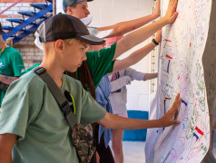 В ДОЛ «Экспресс» (пос. Кабардинка) прошли мероприятия, посвящённые Дню молодëжи