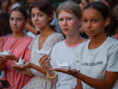 Акция «Белые журавлики»