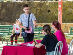 В ДОЛ «Экспресс» (пос. Кабардинка) 30 июня прошла интеллектуальная игра «РЖД: Вчера, сегодня, завтра»! 