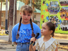 В ДОЛ "Зелёный огонёк" стартовала первая смена — "Военно-патриотическое лето"!✨