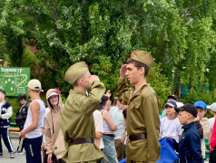Смотр военной песни и строя «Наследники Победы. Песни Победы»