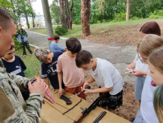 Военно‑патриотическая игра &laquo;Зарница&raquo; продолжается в лагере &laquo;Услада&raquo;!