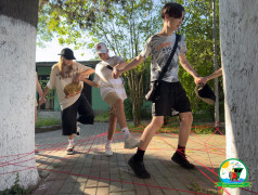 &laquo;Верёвка дружбы&raquo; в ДОЛ &laquo;Зелёный огонёк&raquo;: шаг за шагом к крепкой команде