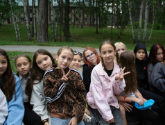 Вечер у костра в Заслоновграде
