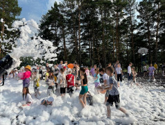 Пенная  вечеринка в ДОЛ "Магистраль"
