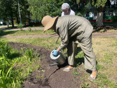 СУББОТНИК В ДЕТСКОМ ОЗДОРОВИТЕЛЬНОМ ЛАГЕРЕ ИМ. Ю. А. ГАГАРИНА