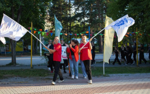 Линейка открытия 3 лагерной смены