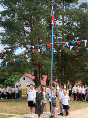 Открытие 2 лагерной смены