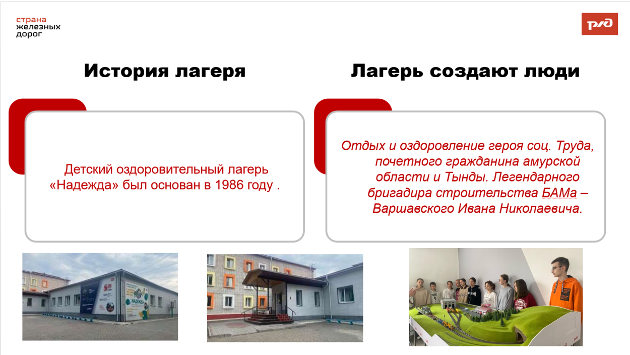 Детский оздоровительный лагерь "Надежда"