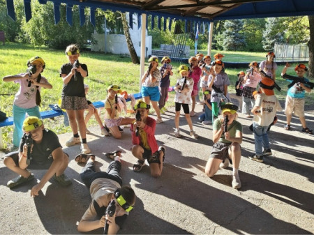 Лазертаг в «Дубках»