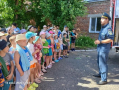 Сегодня к нам в гости приехали отважные пожарные &mdash; и это было просто невероятно!