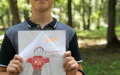 Квадрокоманда из «Орлёнка»!
