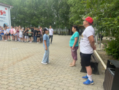 Торжественное открытие третьей смены «Эхо войны в каждом сердце»