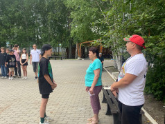 Торжественное открытие третьей смены «Эхо войны в каждом сердце»