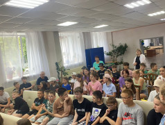 Торжественное открытие третьей смены «Эхо войны в каждом сердце»