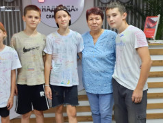 Торжественное закрытие третьей смены лагеря «Надежда»