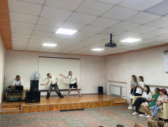 Торжественное закрытие третьей смены лагеря «Надежда»