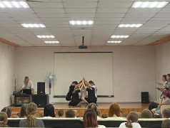 Торжественное закрытие третьей смены лагеря «Надежда»