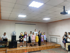 Торжественное закрытие третьей смены лагеря «Надежда»