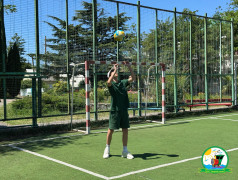Подача, пас, удар: волейбольные матчи в ДОЛ &laquo;Зелёный огонёк&raquo;