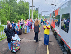  Пионеры в лагере Гагарина! 