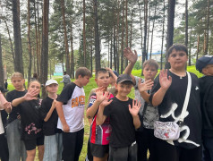 12 июля в ДОЛ "Магистраль" проходила зарница
