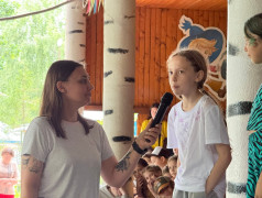 Встреча с участником СВО: важный урок для воспитанников лагеря!