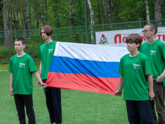 Лагерь «Маяк» открывает спартакиаду!