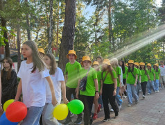 Открытие первой лагерной смены в ДОЛ "Зелёный огонёк"!