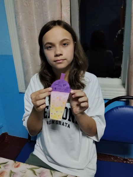  Бабл‑ти своими руками: отряды 5, 9–10, 13–14 создали свои стаканчики!