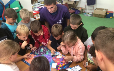 Настольная игра «Квадрогейм».